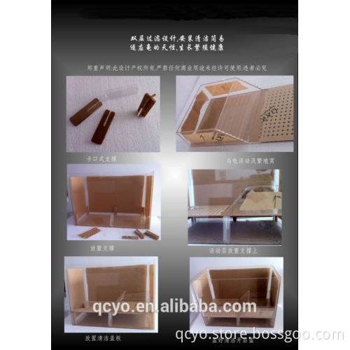 acrylic pet dog beds with removable cushion